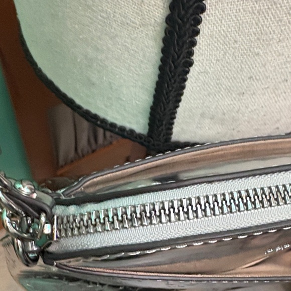 Nanette Lepore Silver and Cream Crossbody Bag - Picture 5 of 15